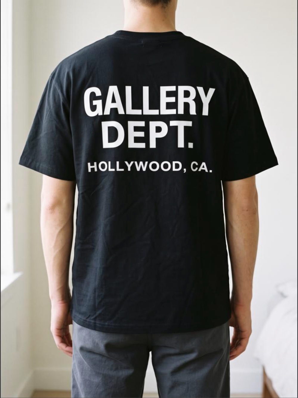 Gallery Dept. Souvenir Tee Black Size M NWT - Picture 4 of 5